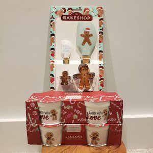 Gingerbread Baking Utensils and Ramekins